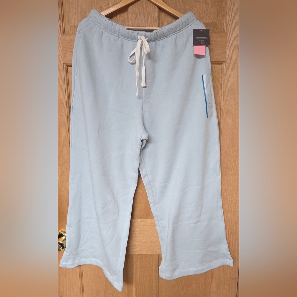 Grayson Threads Womens Large Sky Blue Joggers